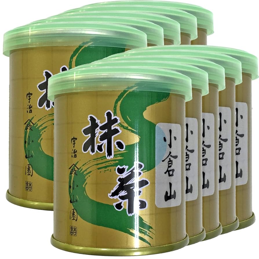 山政小山園 抹茶 小倉山 4缶セット 山小倉山 抹茶 小倉山