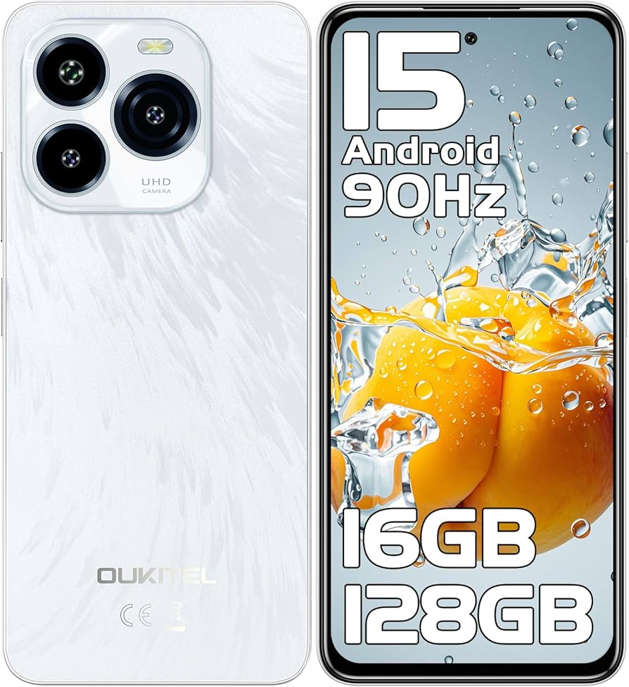 Amazon | [Android 15] OUKITEL C65 SIMフリー スマホ 本体 16GB RAM+