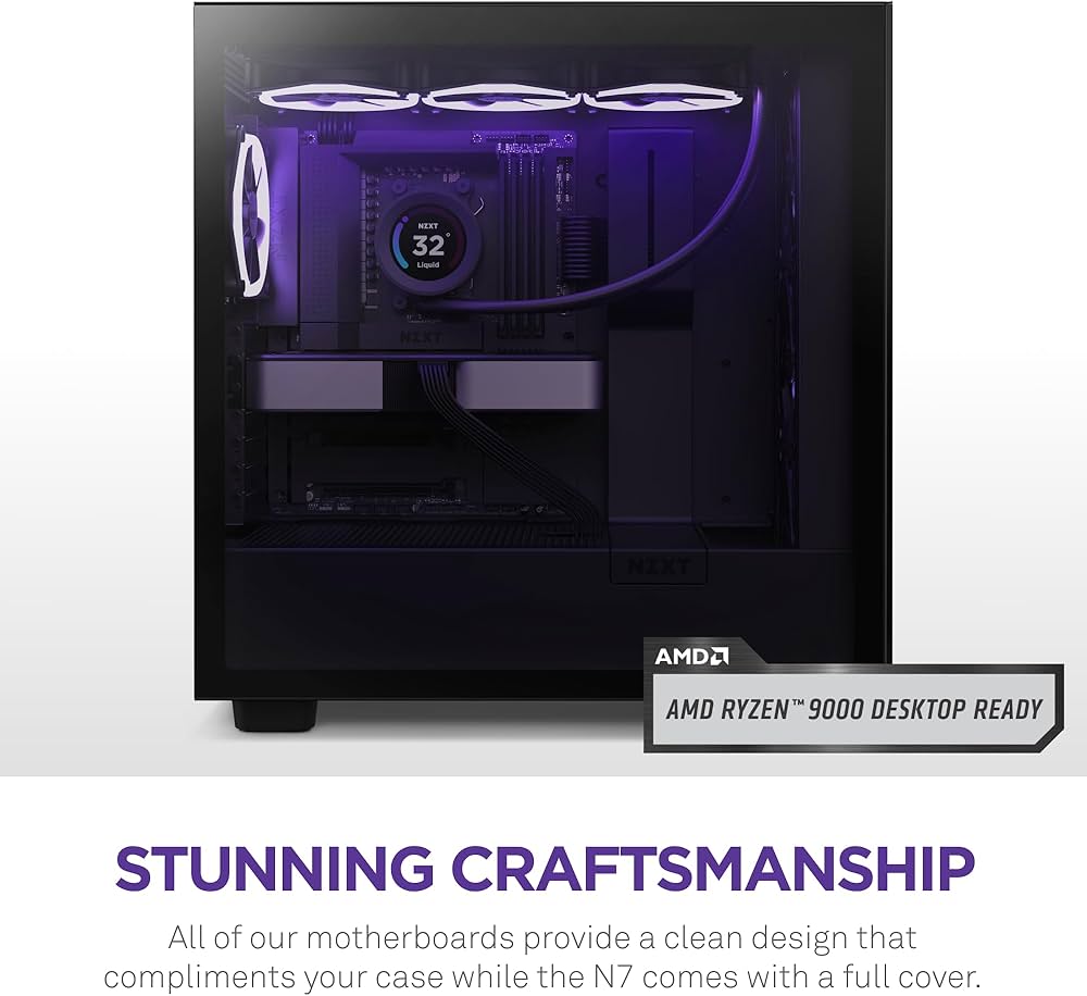 Amazon | NZXT N7 B650E ATXマザーボード Black [AMD B650チップセット