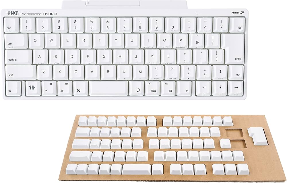 Amazon | HHKB Professional HYBRID Type-S 日本語配列／雪、無刻印