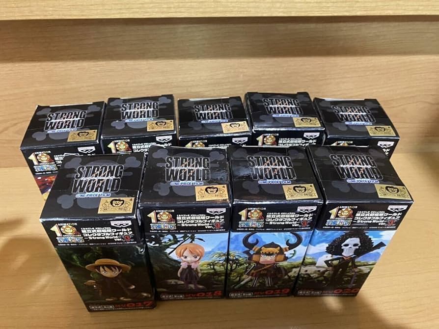 ワンピース 組立式WCF劇場版 Strong World14体 バラ売り可 Amazon.co