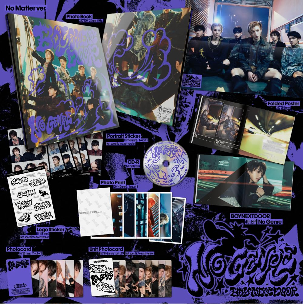 Amazon.com: Boynextdoor - 4th EP No Genre CD (3 versions SET) : Baby