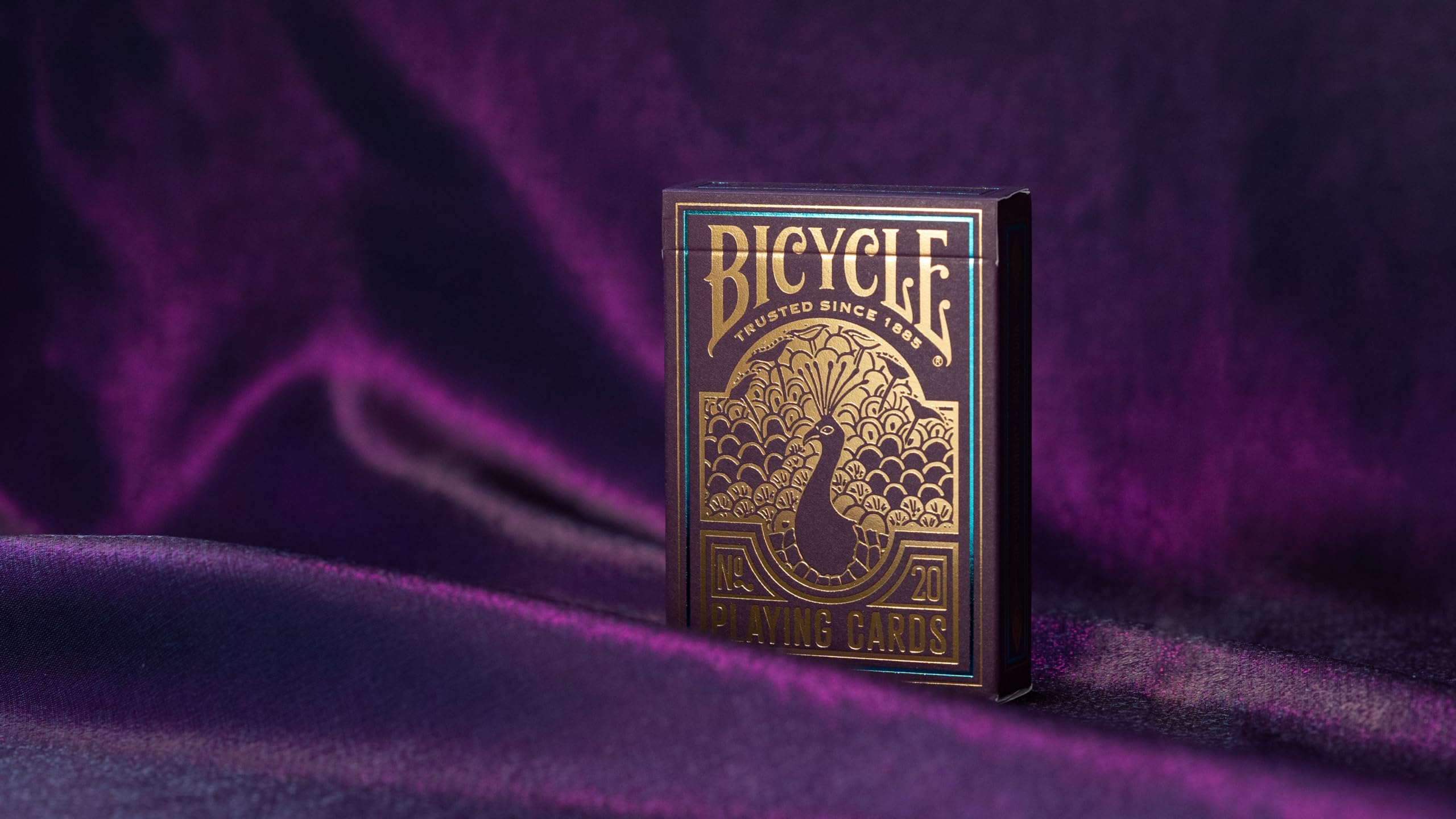 Amazon.co.jp: Bicycle Purple Peacock: No. 20 Playing cards : おもちゃ