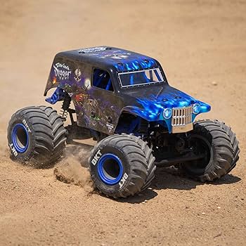 Amazon.com: Losi 1/18 Mini LMT Son Uva Digger 2S 4X4 RTR Brushed