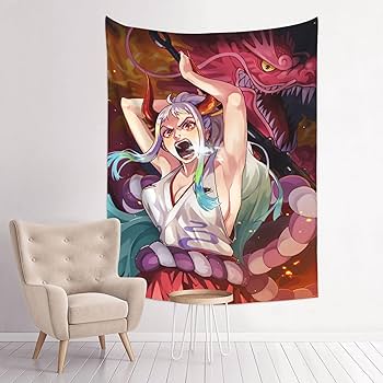 Amazon.co.jp: タペストリー ワンピース ヤマト ポスター おしゃれ