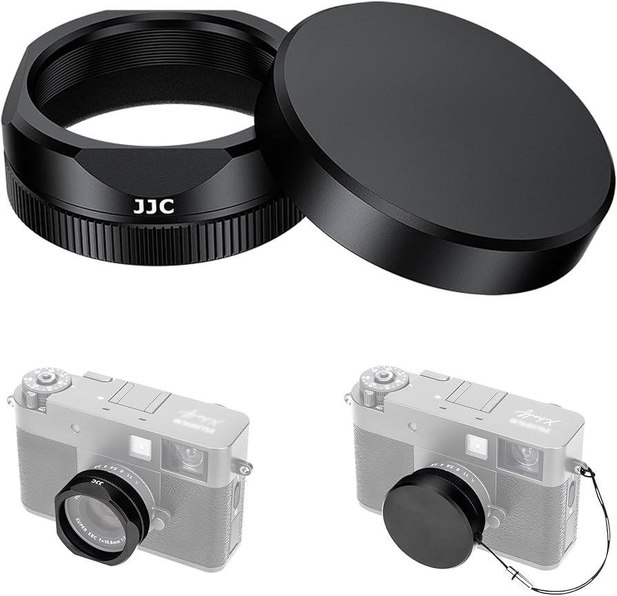 Amazon.com : Metal Square X Half Lens Hood Sun Shade with Lens Cap