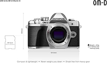 Amazon.com : Olympus OM-D E-M10 Mark III Micro Four Thirds System
