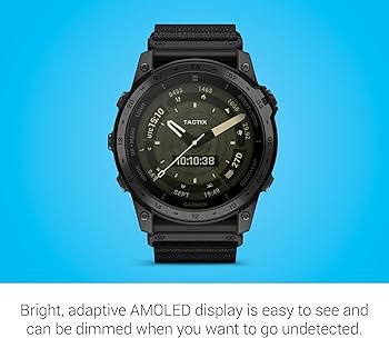 Amazon.com: Garmin tactix® 7 – AMOLED Edition, Specialized