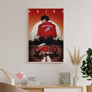 Amazon.co.jp: AKIRA（アキラ）日本の名作SFアニメ映画のポスター (7