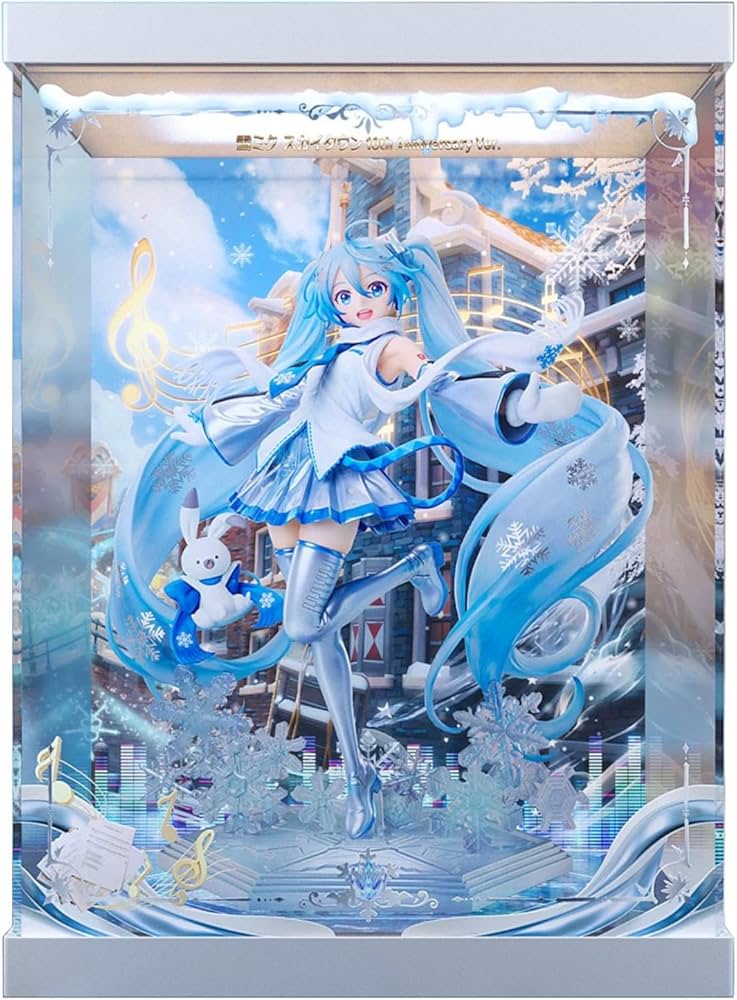 Amazon.co.jp: 雪ミク スカイタウン 10th Anniversary Ver. 1/7 専用