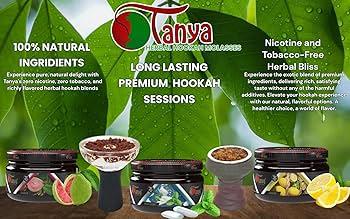 Amazon.com: Tanya Herbal 100% Nicotine And Tobacco Free Shisha