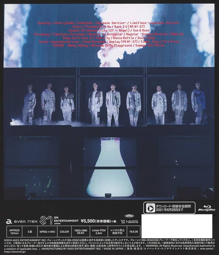 Amazon.co.jp: NCT 127 1st Tour 'NEO CITY : JAPAN - The Origin'(Blu