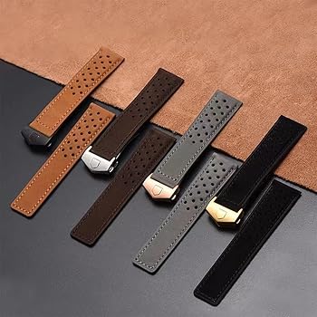 Amazon.co.jp: [HEYOZURY] 腕時計ベルト TAG HEUER ベルト 時計バンド