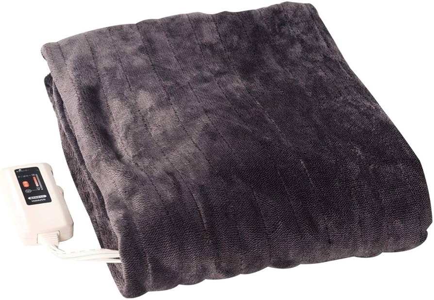 Amazon | [山善] ふんわりやわらか 電気掛・敷毛布 (丸洗い可能) 188