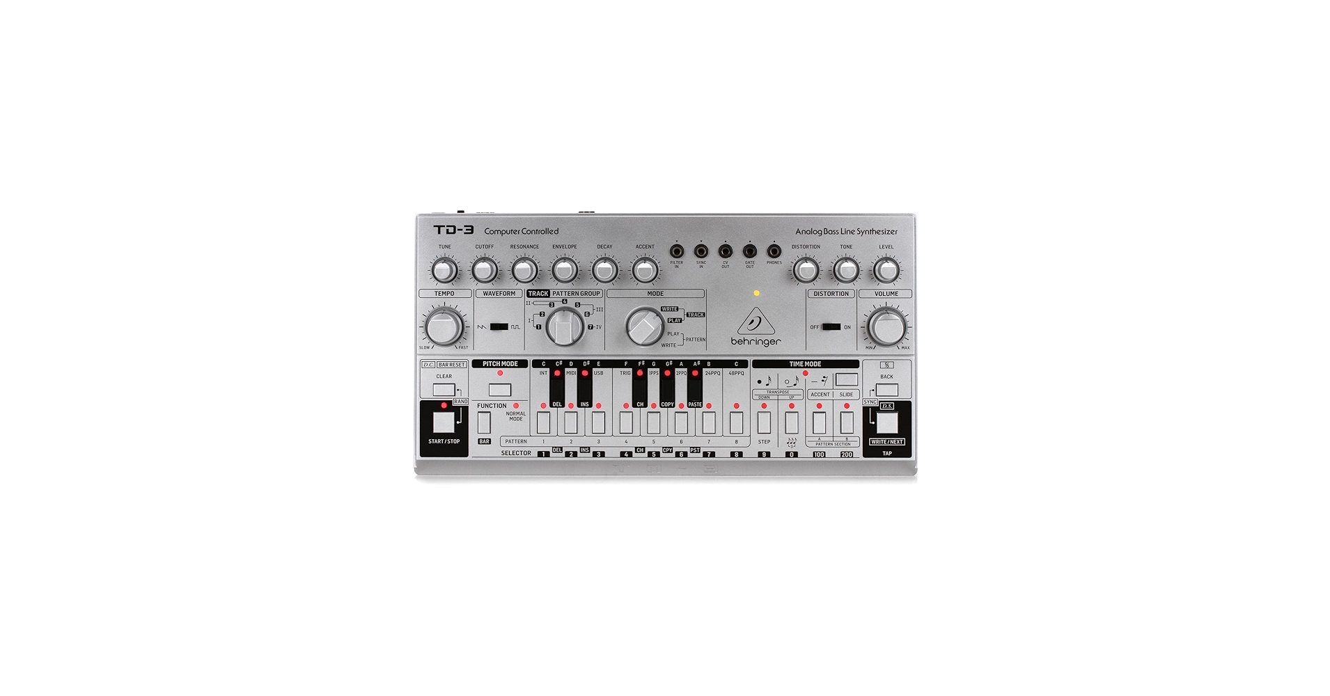 Amazon.com: Behringer TD-3-SR Analog Bass Line Synthesizer with