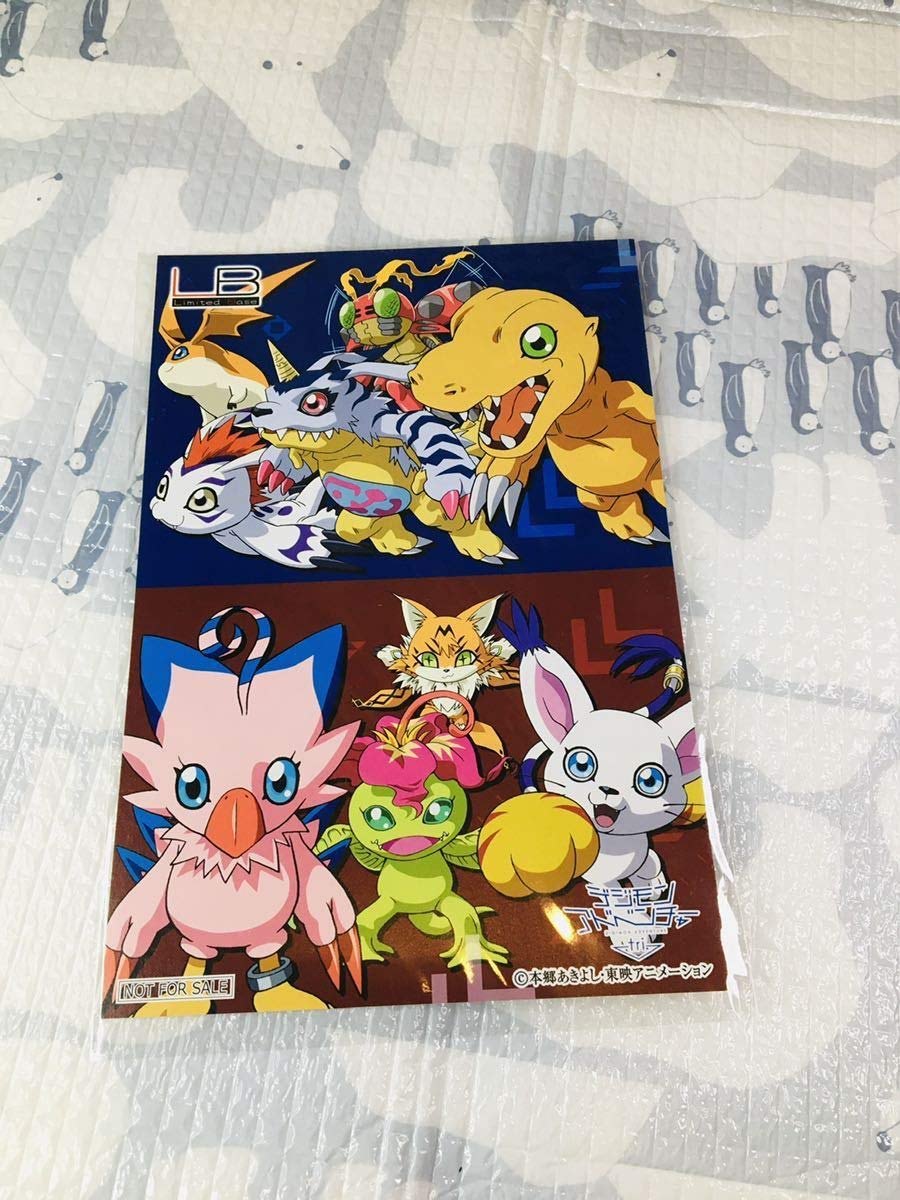 Amazon.co.jp: デジモンアドベンチャーtri. 特典 ポストカード 4枚
