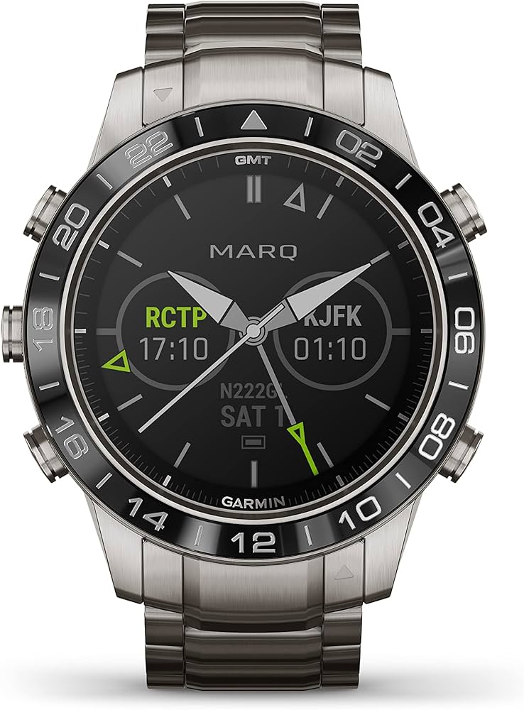 Amazon.com: Garmin MARQ Aviator, Men's Luxury Tool Watch Designed