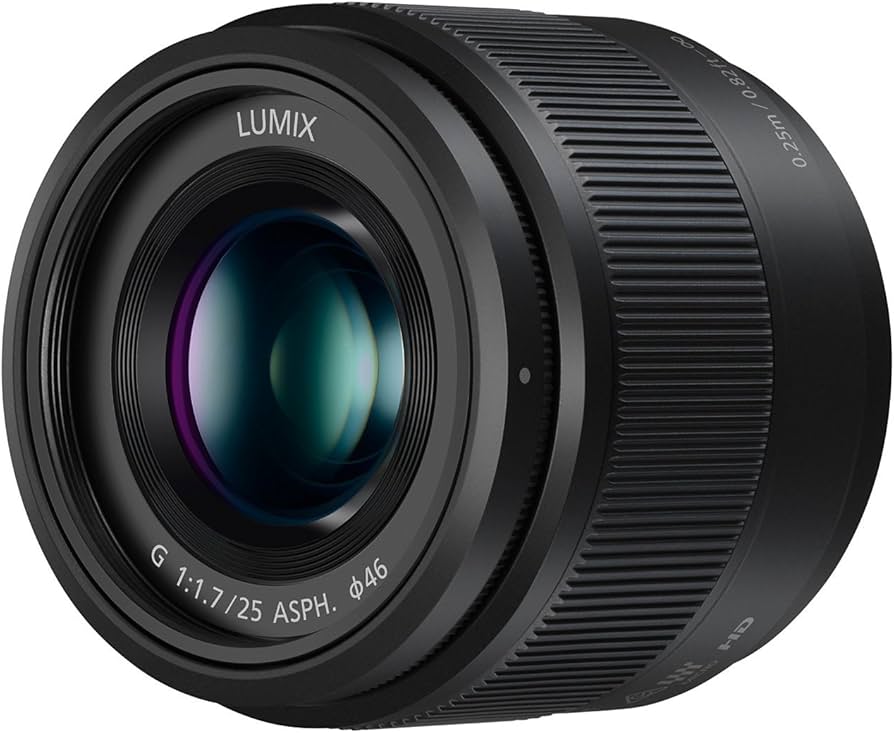Amazon.com : Panasonic Lumix 25mm F1.7 | H-H025E-K Prime Lens