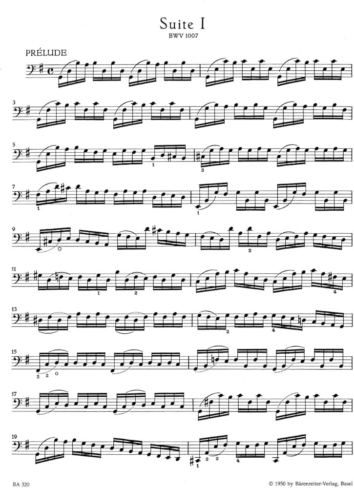 バッハ, J. S. : 無伴奏チェロ組曲 BWV 1007-1012/ベーレンライター社