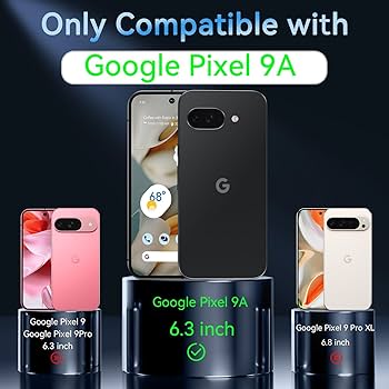 Amazon.co.jp: Google Pixel 9a ケース BESINPO【ガラスフィルム付き