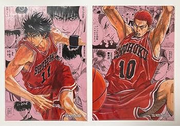 Amazon.co.jp: スラムダンク ジャンプ展 クリアファイル 桜木花道 流川