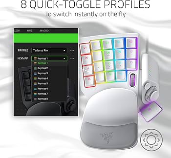 Amazon.com: Razer Tartarus Pro Gaming Keypad: Analog-Optical Key