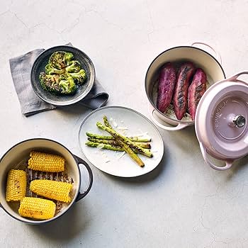 Amazon｜バーミキュラ 鋳物ホーロー鍋 22cm パールグレー 無水調理