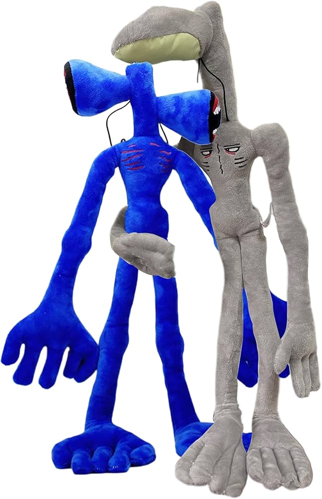 Amazon.com: POPRORE 2 PCS Siren Head Plush Toy Built-in Steel Wire