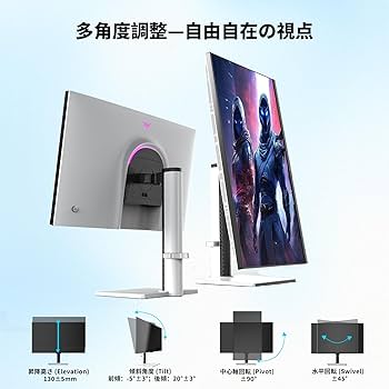 Amazon.co.jp: KTC 27インチ QD-MiniLED 4K@160Hz/FHD@320Hz 量子