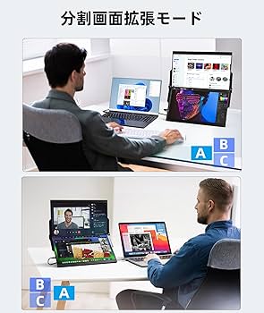 Amazon.co.jp: Ingnok デュアル モバイルモニター 15.6インチ モバイル