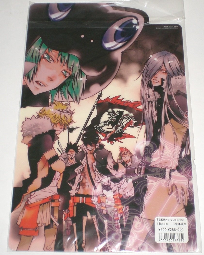 Amazon.co.jp: 家庭教師ヒットマンREBORN! 下敷き ジャンプフェスタ