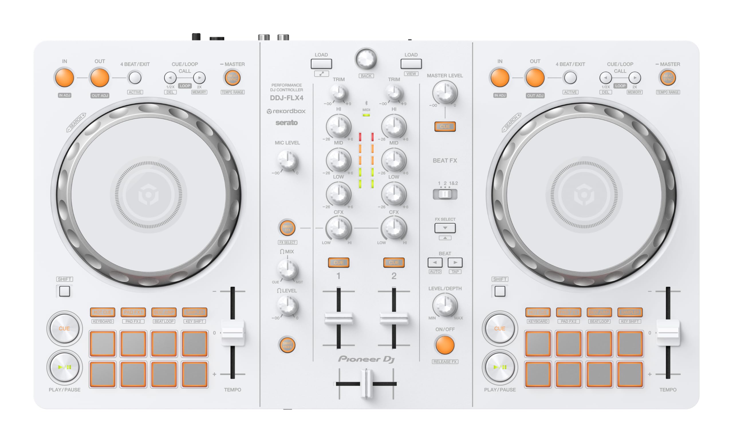 Amazon | Pioneer DJ マルチアプリ対応2ch DJコントローラー DDJ-FLX4