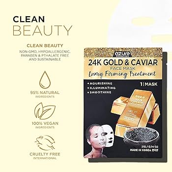 Amazon.com: Azure Cosmetics 24K Gold and Caviar Anti Aging Luxury