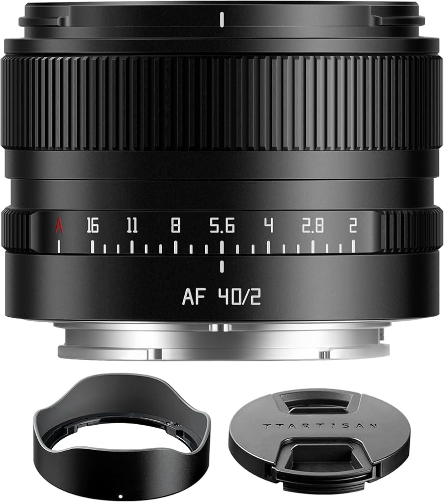 Amazon.com : TTArtisan 40mm F2 Lens, AF 40mm f/2 E Full Frame Auto