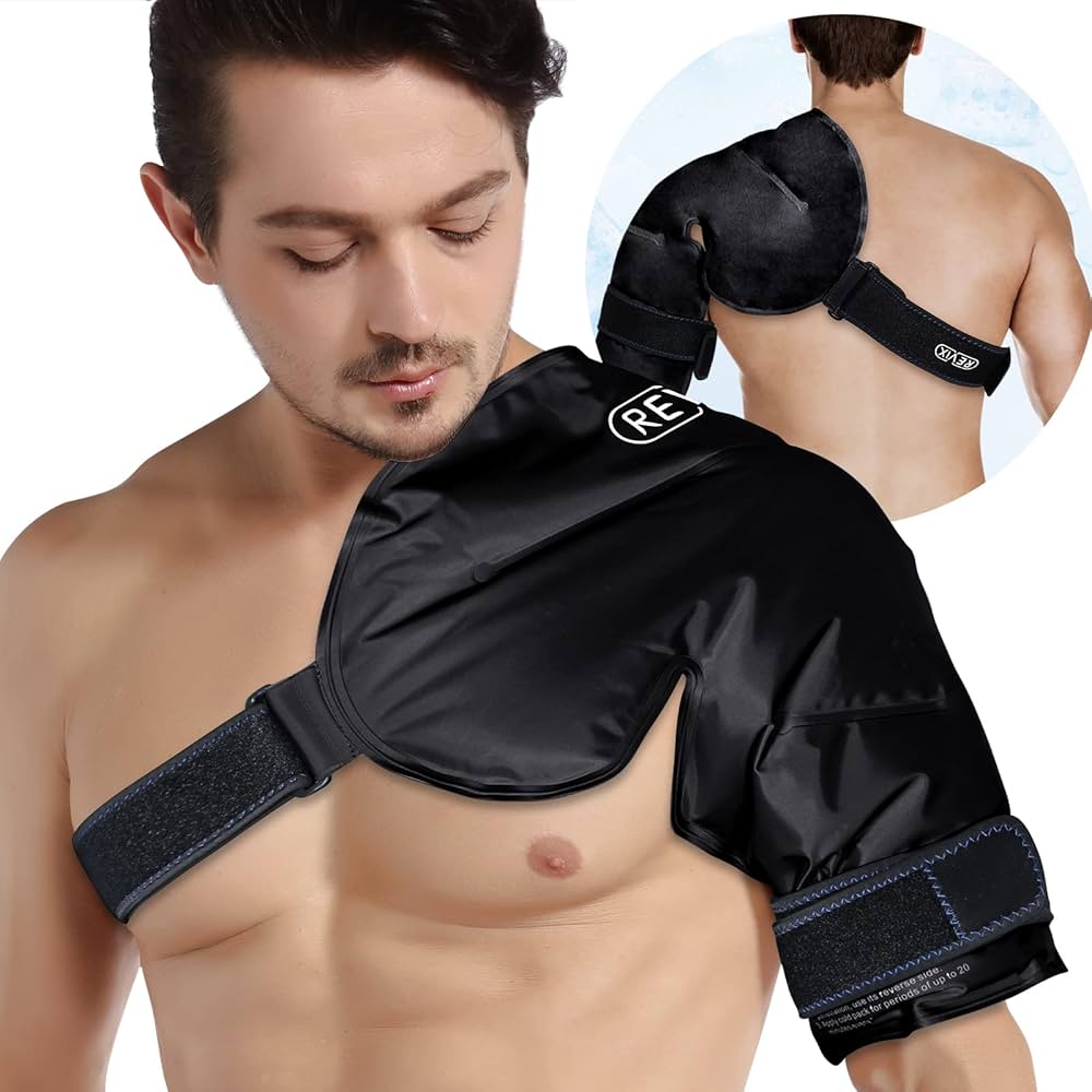 Amazon.com: REVIX XL Shoulder Ice Pack Rotator Cuff Cold Therapy