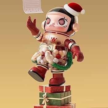 Amazon.com: POP MART MEGA Space Molly 400% Christmas 2024, 11.61