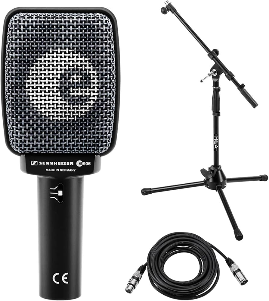 Amazon.com: Sennheiser E906 Instrument Microphone Bundle with Amp