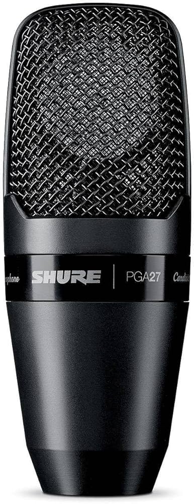 Amazon.com: Shure PGA27 Large-Diaphragm Condenser Microphone