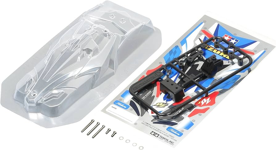Amazon.com: Avante Mk.III Azure Clear Body Set (Mini 4WD) by