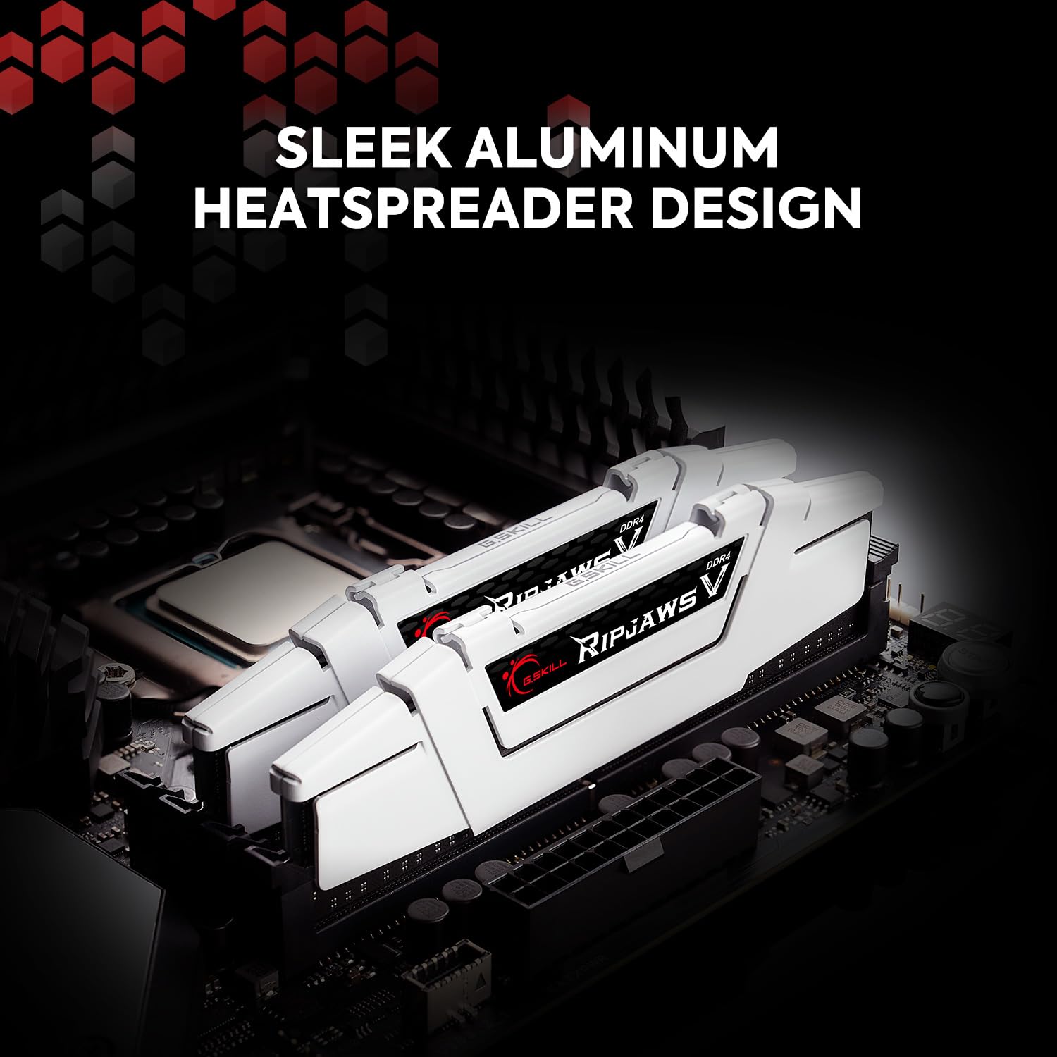 G.SKILL RipjawsV Series DDR4 RAM (XMP) 16GB (2x8GB) 3600MT/s CL16