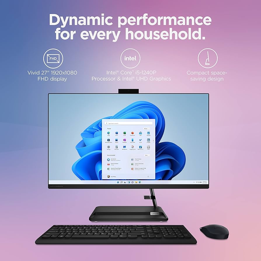 Lenovo IdeaCentre AIO 3i - 2022 - Desktop All-in-One - Tela