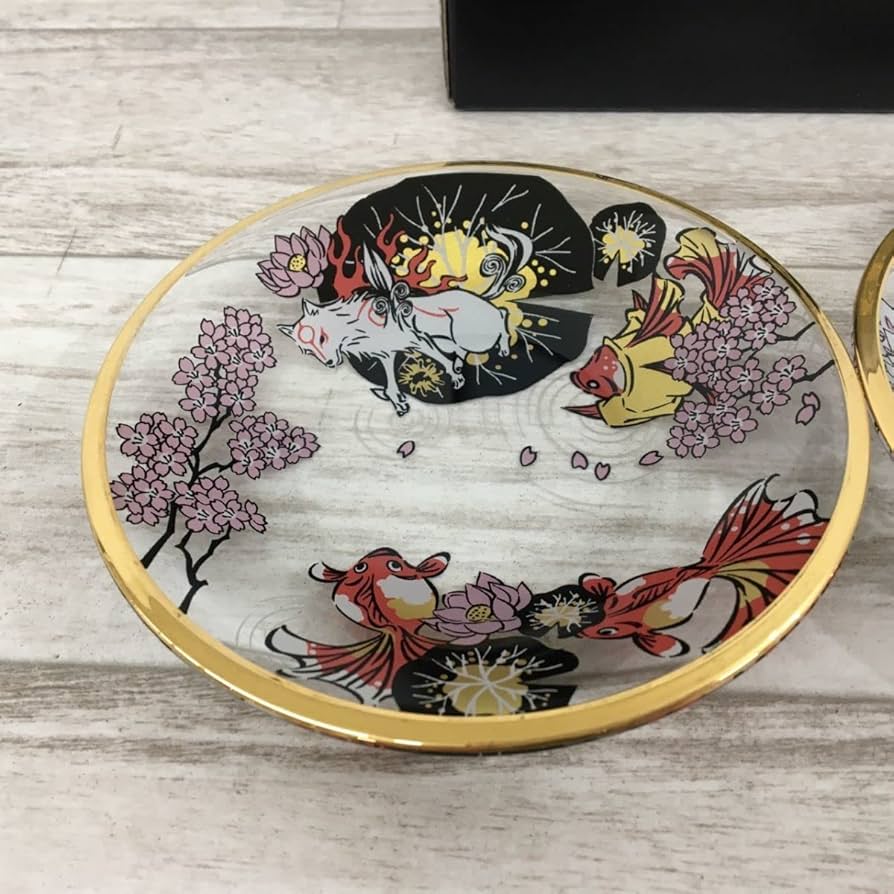 大神イーカプコン限定花鳥風月豆皿