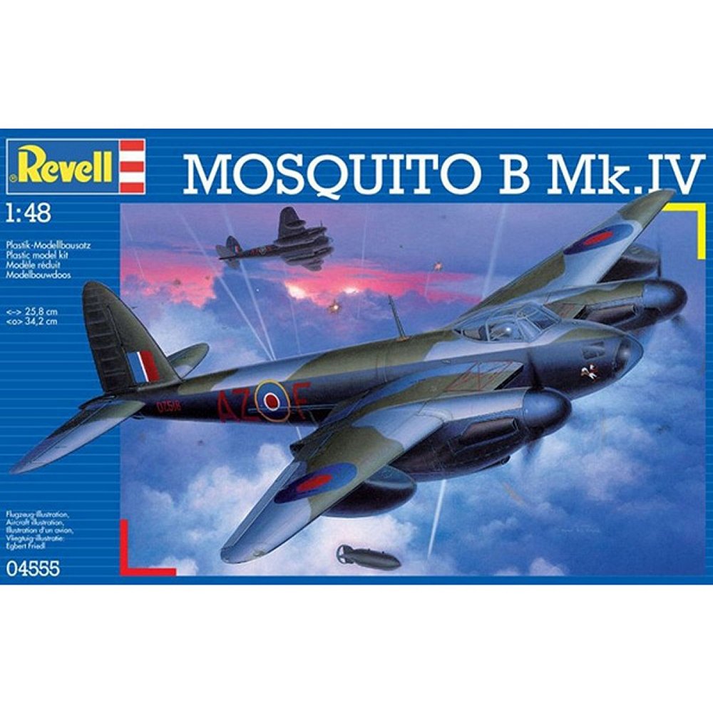 Amazon.com: Revell 04555 1/48 Mosquito Mk IV Bomber : Arts, Crafts