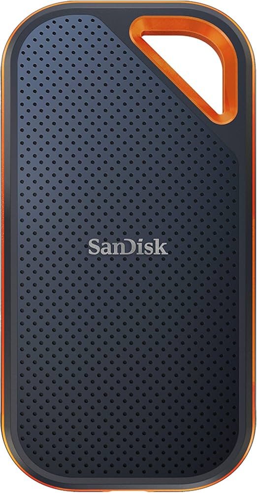 SanDisk Extreme PRO Portable SSD 1 TB (taşınabilir NVMe SSD, USB-C
