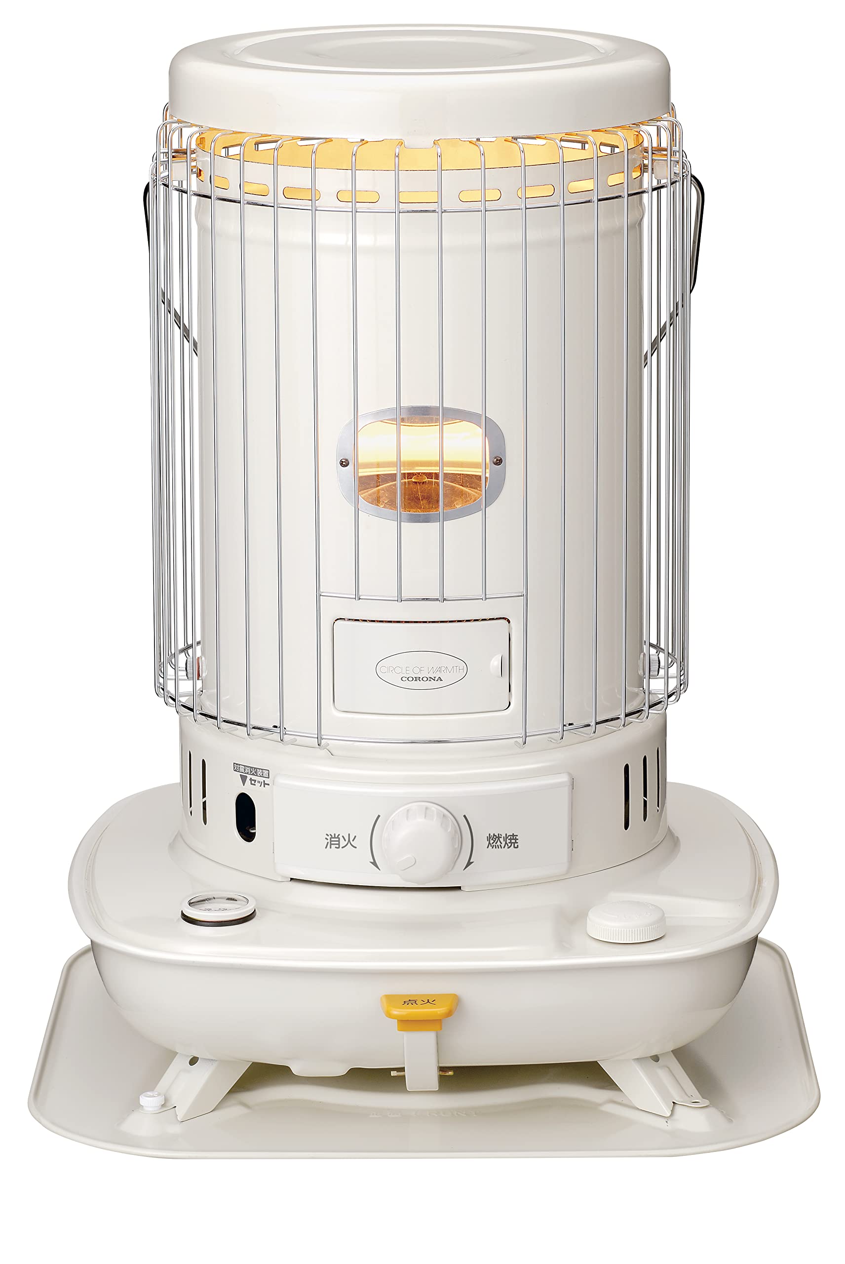 ゆかり】SL-6620 灯油ストーブ&高津製作所丸型ストーブガード ゆかり