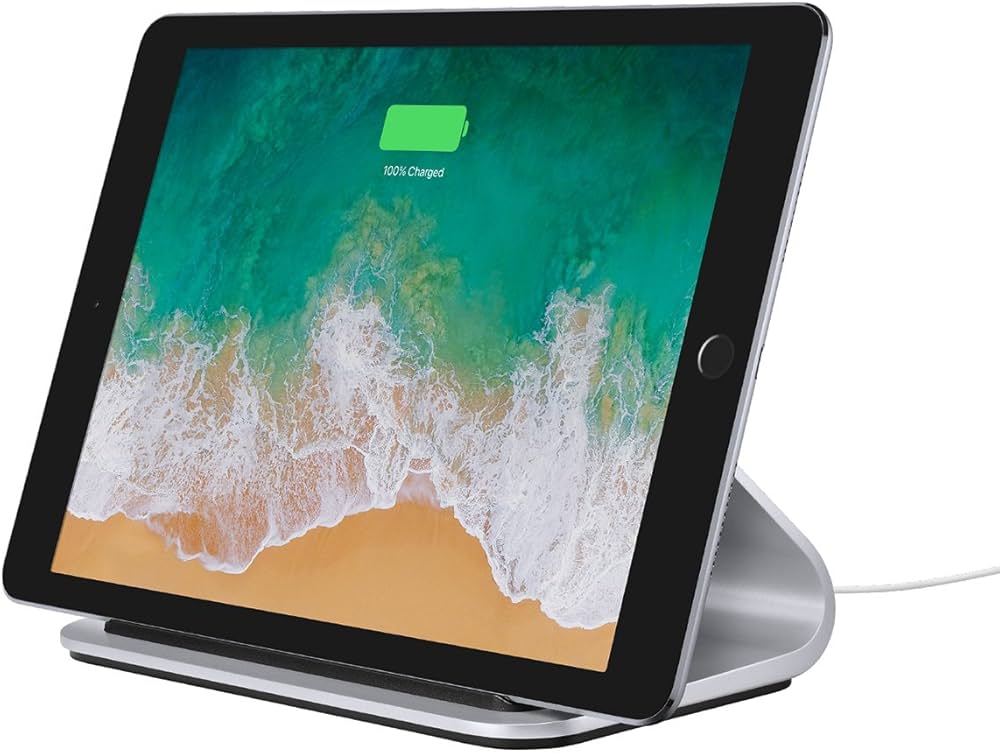 Amazon.co.jp: ロジクール ワイヤレス充電スタンド iD10 シルバー Base