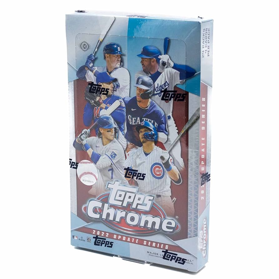 Amazon.co.jp: MLB 2022 Topps Chrome Update Baseball Card Hobby Box