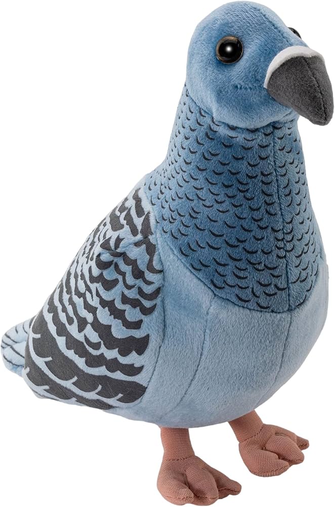 Amazon.com: Carl Dick Dove, Pigeon Blue 8 inches, 24cm, Plush Toy
