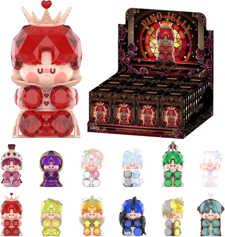 Amazon.co.jp: POP MART PINO JELLY Hard & Shiny シリーズ【アソート