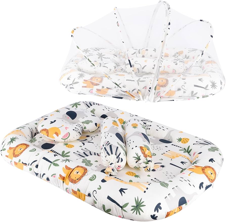 Amazon | 【ベビーアムール】 Bebamour ベビーベッド 折りたたみ式